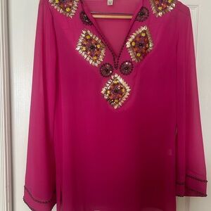 Gorgeous Boston Proper Embellished Tunic